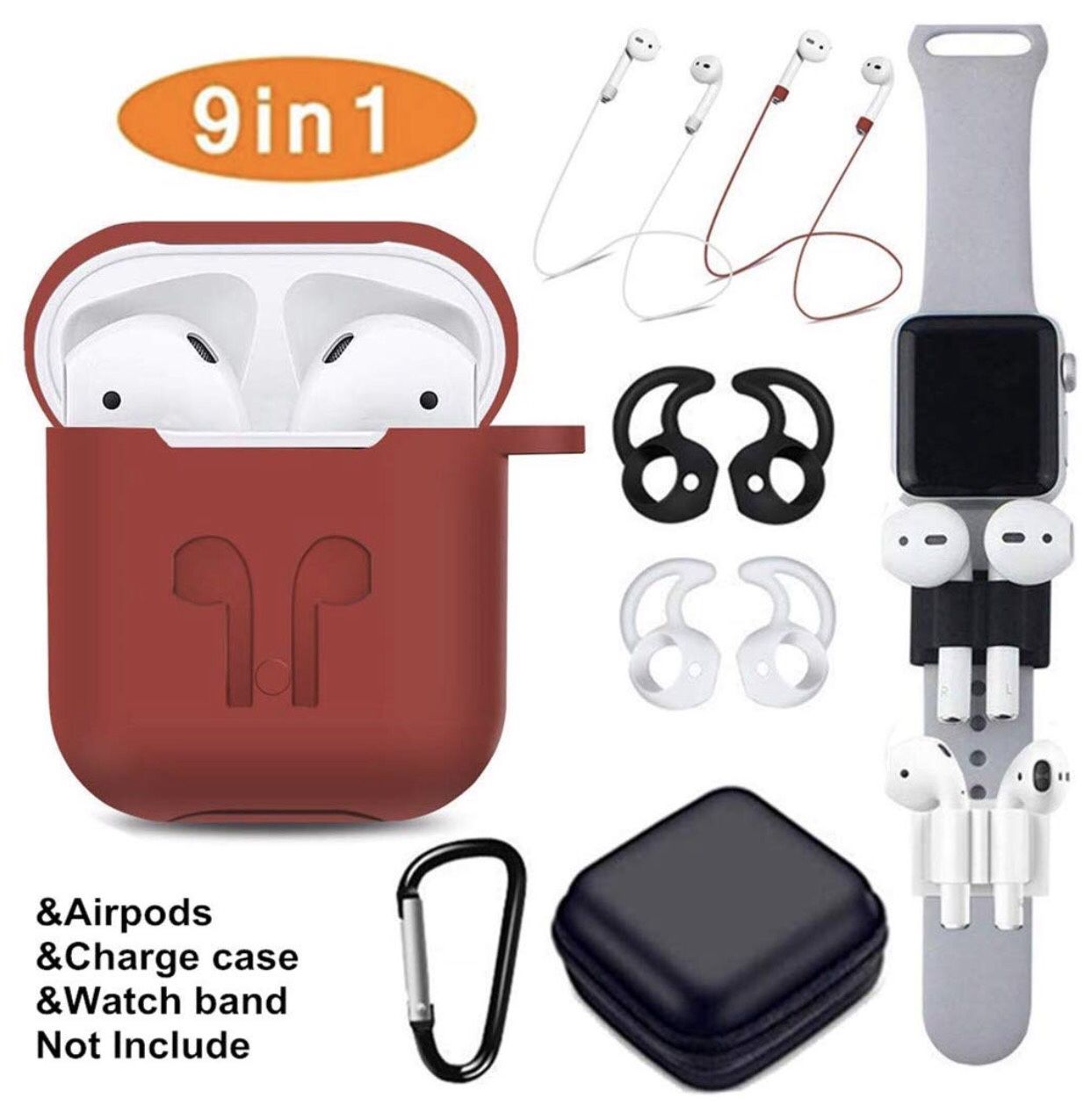 AirPods Case Cover for 9 in 1 Sets