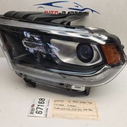 2014-2020 DODGE DURANGO LEFT DRIVER HALOGEN W/ LED HEADLIGHT OEM AW67168