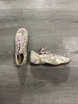 Diesel Downy W Women’s Pink/Tan with Light Brown Camo Sneakers