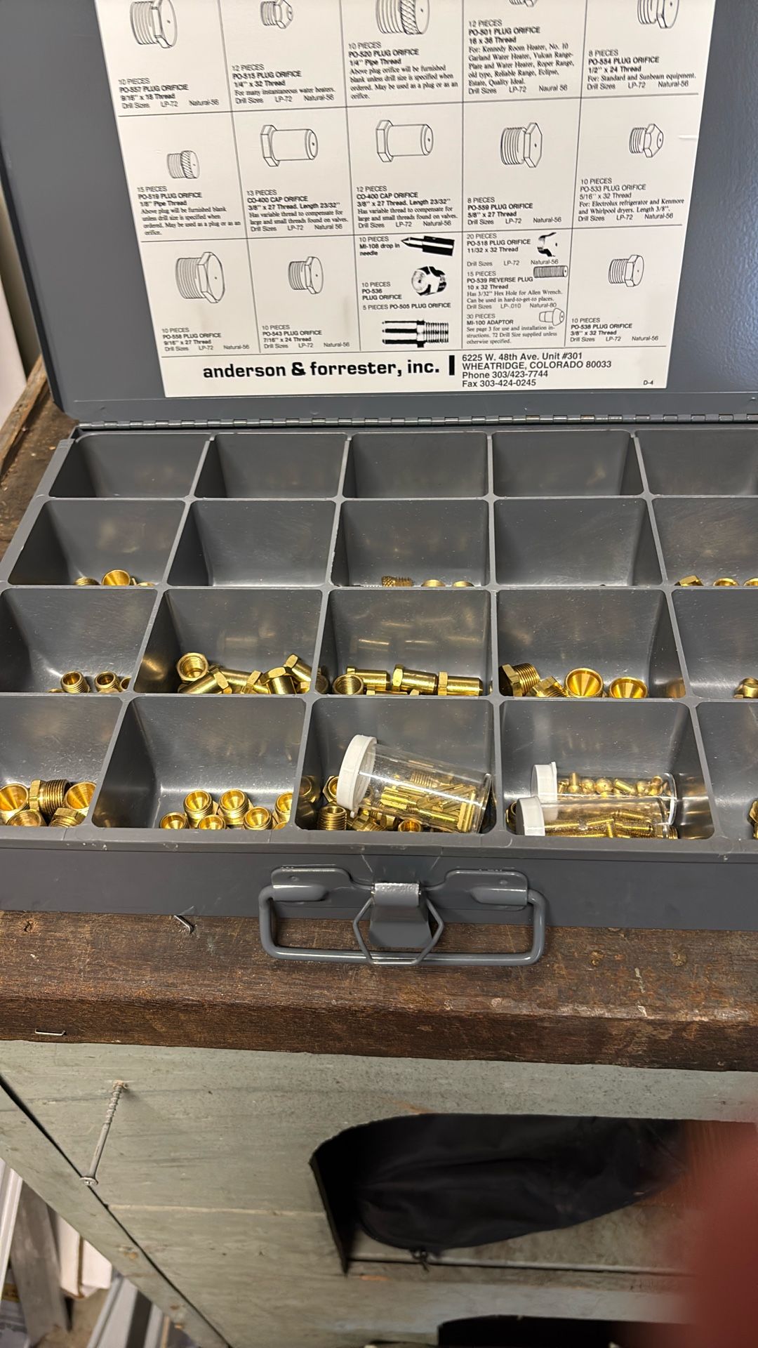 Orifice Replacement Kit… Plug And Caps