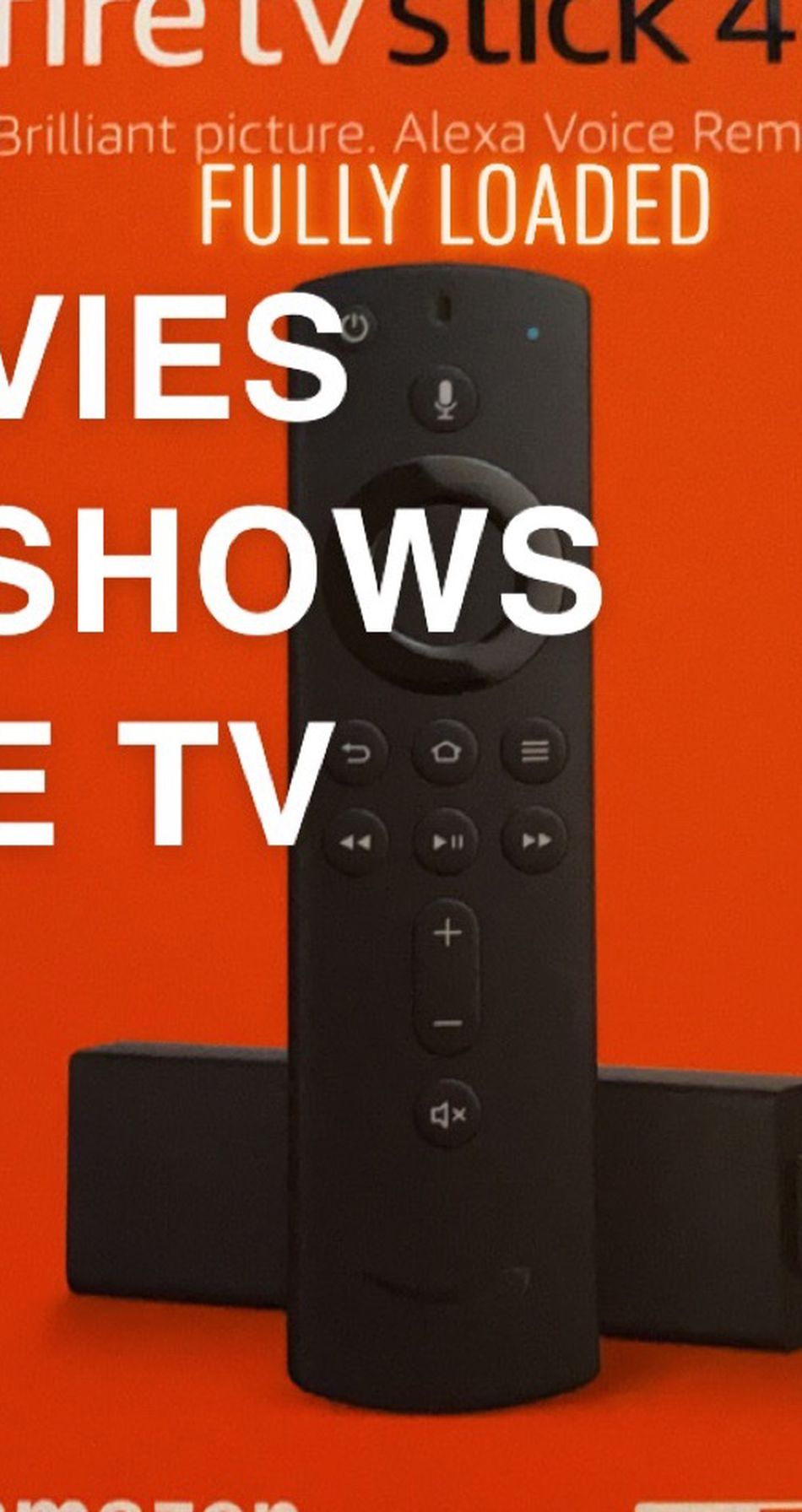 🔥 Fully Loaded🔥 Fire TV 4K Stick With Alexa Voice Remote 2020