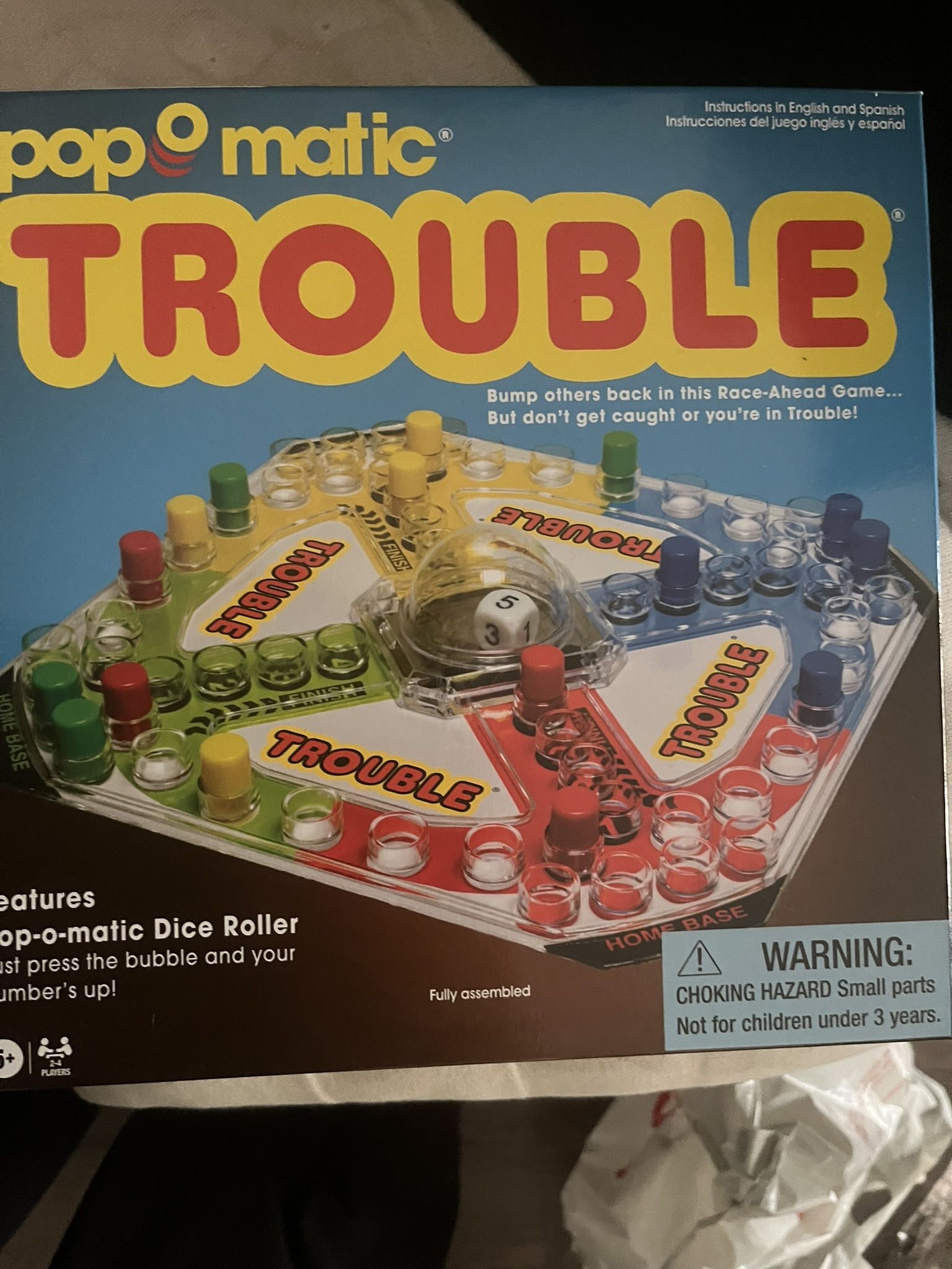 Trouble Board Game