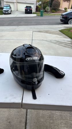 Harley Davidson motorcycle helmet