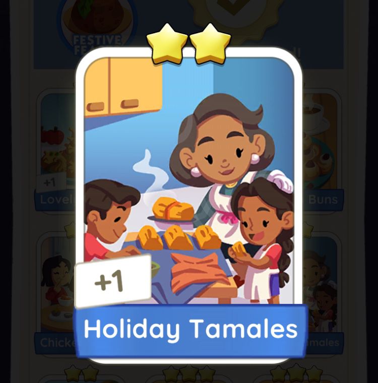 Monopoly Go Holiday Tamales 