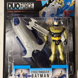 The Adventures Of Batman and Robin D.U.O. Force Cycle Thruster Batman Action Figure 1997