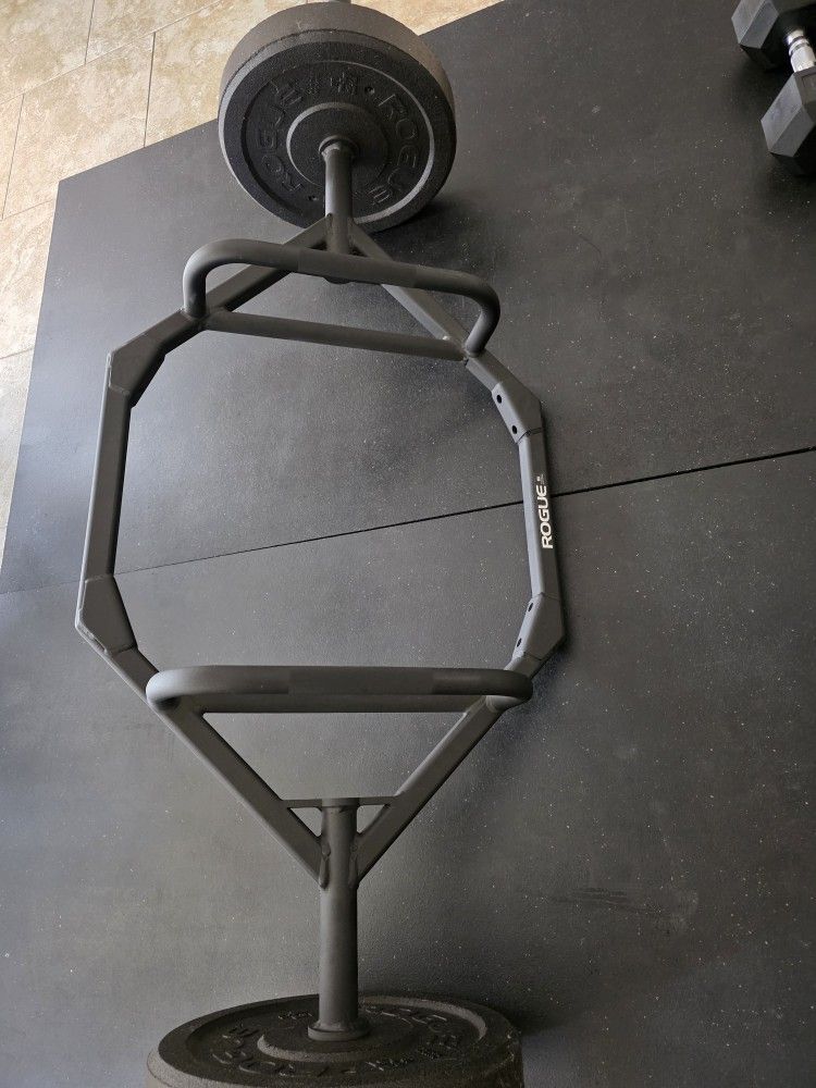 Rogue Trap Bar  With Plate Set And Collars