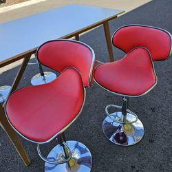 Two Bar Stools 