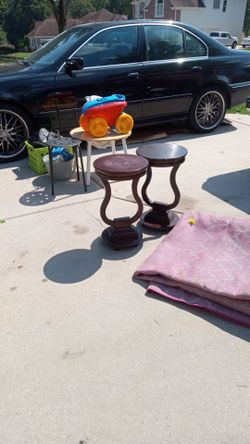 Two Side tables. Can be at any occasion