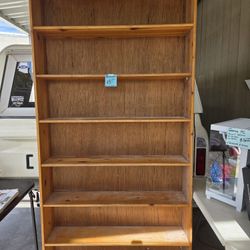 Solid Wood Bookshelf 