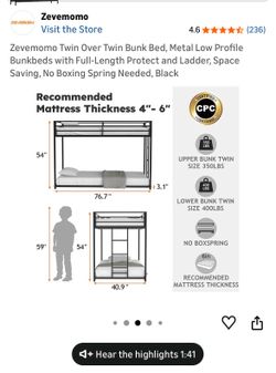 Bunkbed twin Bunkbed twin