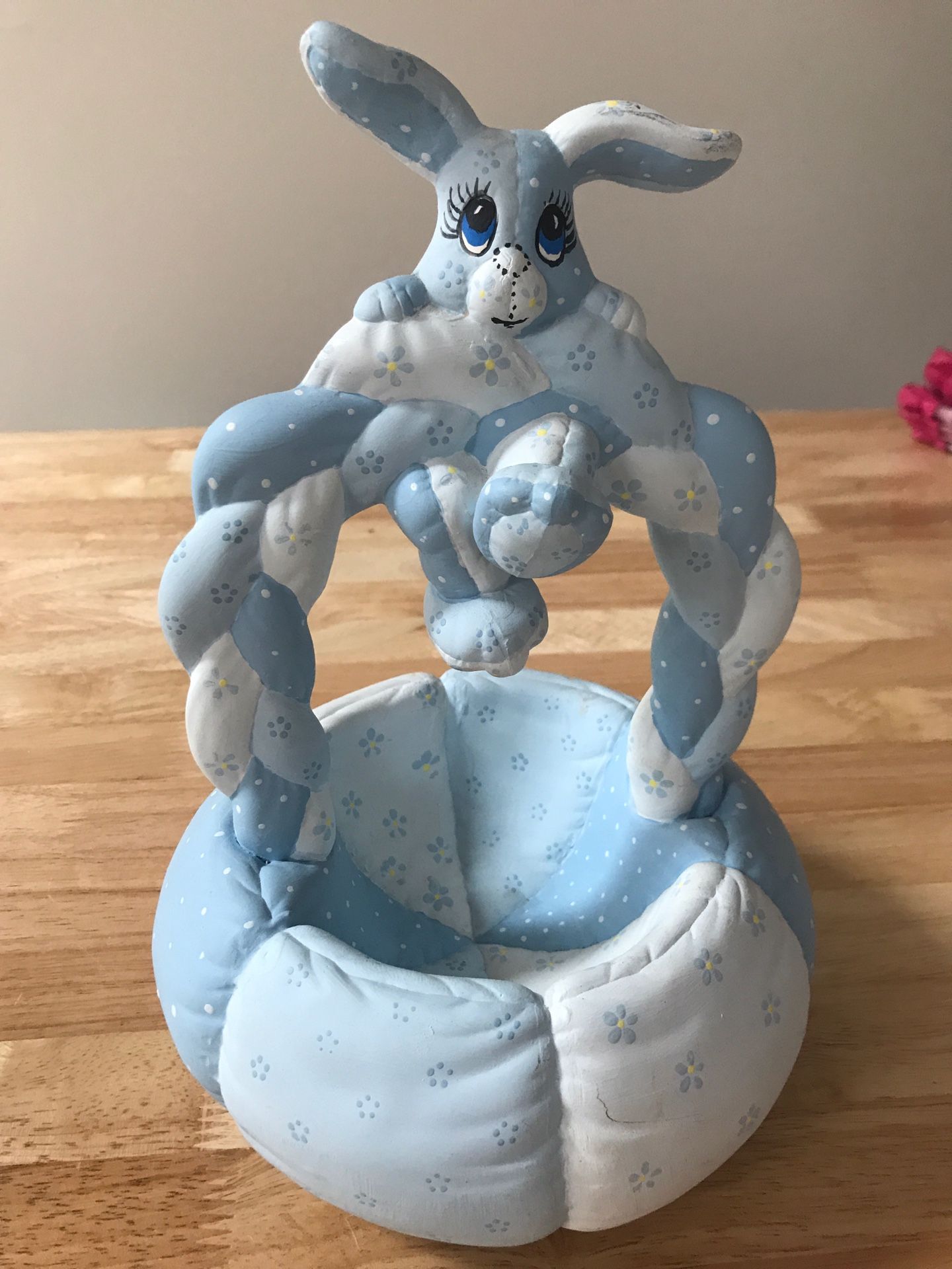 Ceramic Basket—-great for baby shower!!!