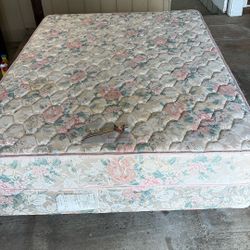 Mattress And Box Spring - Full Size