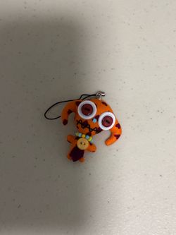 Voodoo Doll Dog Alien Keychain
