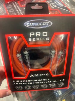 Concept Pro Series AMP-4 Amplifier Installation Kit