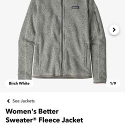 Patagonia Women's Large Zip Up