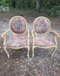 50 for both vintage chairs