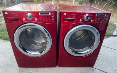 LG Washer and gas dryer