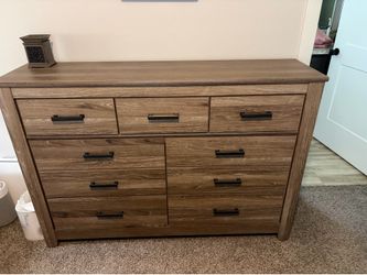 Set of dressers and a night stand