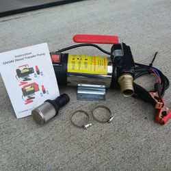 12V. Diesel Transfer Pump
