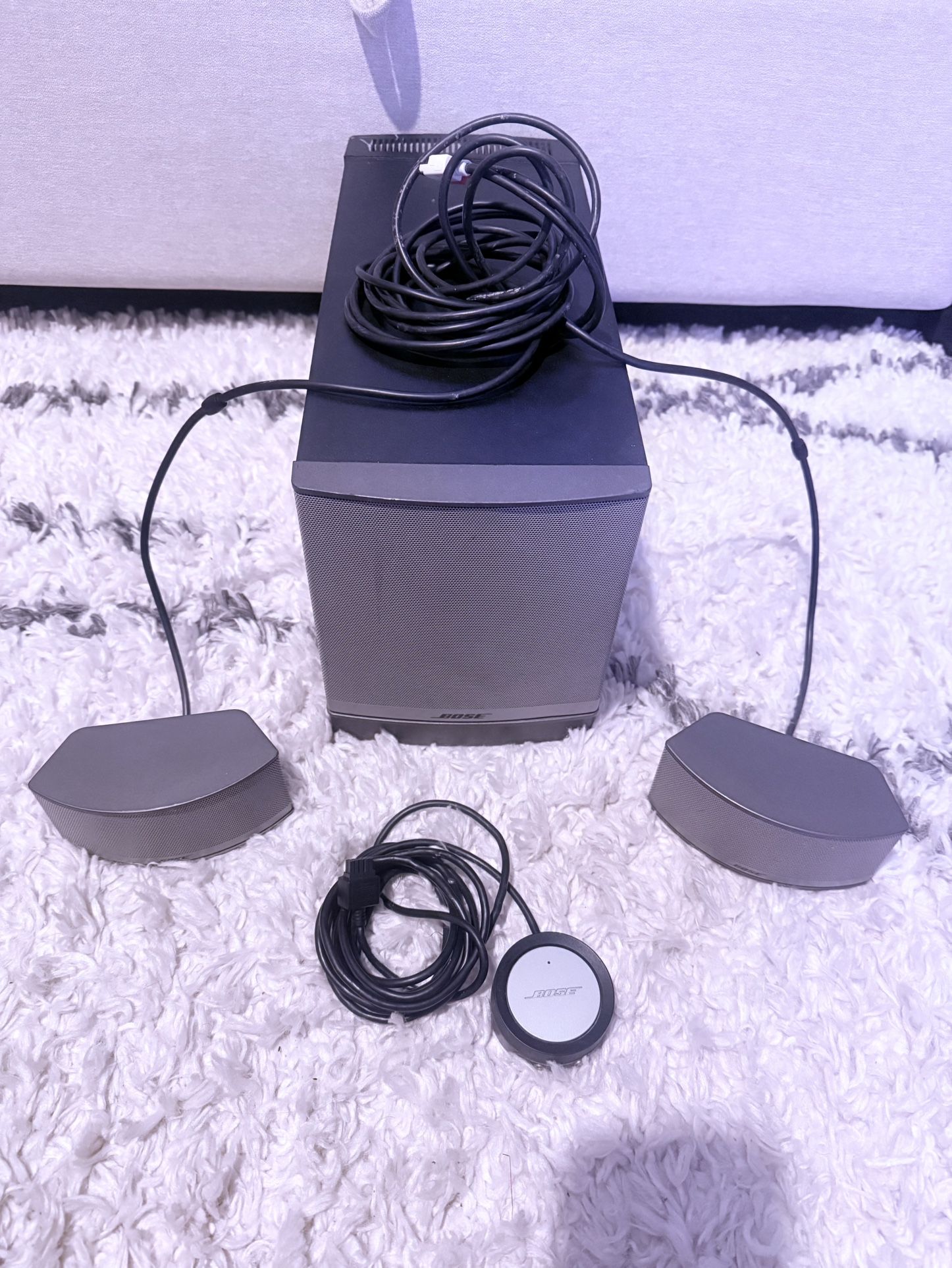 Bose PC Speaker System With Subwoofer