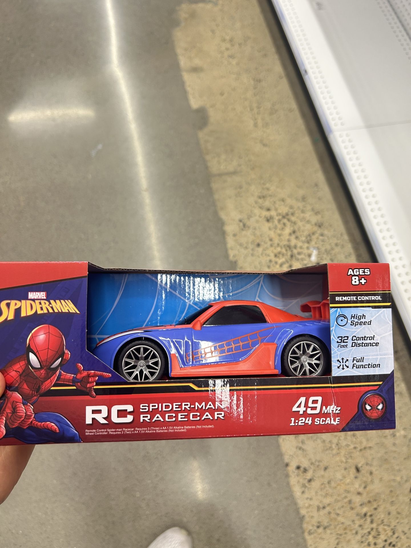 NWT Marvel Spider-Man Remote Control Car