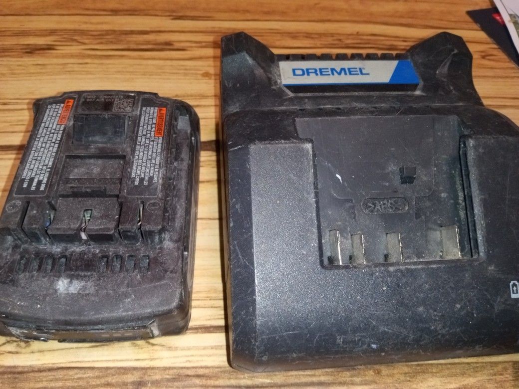 Dremel Charger And Battery C20v20