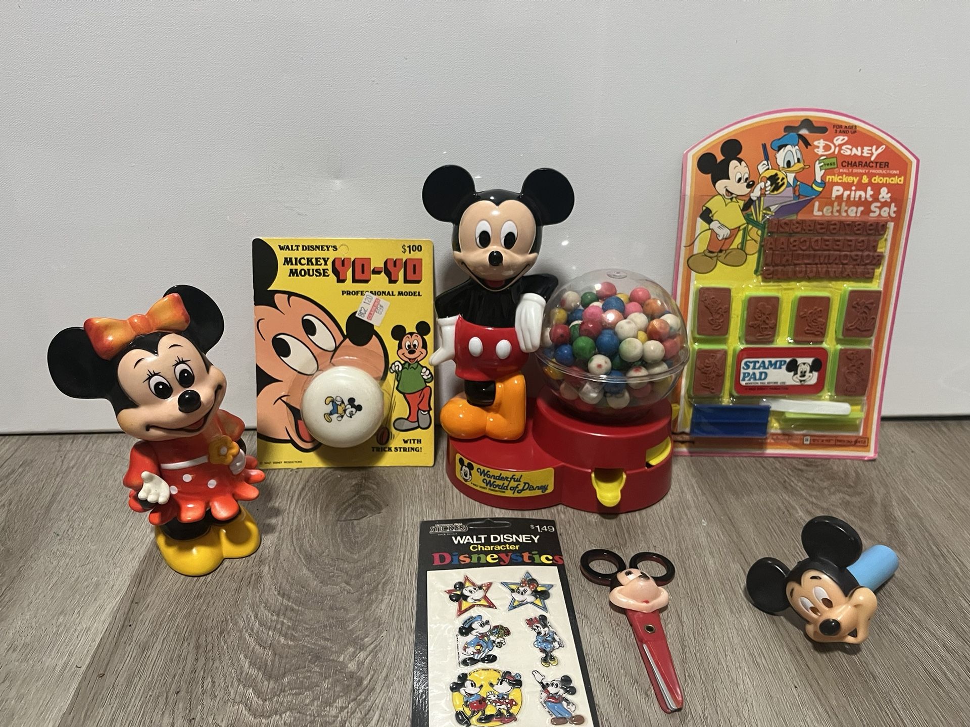 Disney Vintage 1960s 1970s Collector Lot 7 Items