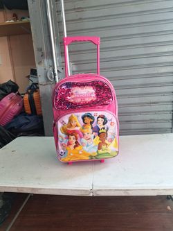 Princess Disney Rolling Backpack 