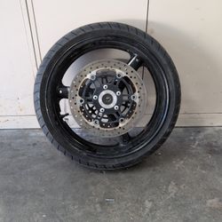 2008 Suzuki SV650 Front Wheel 