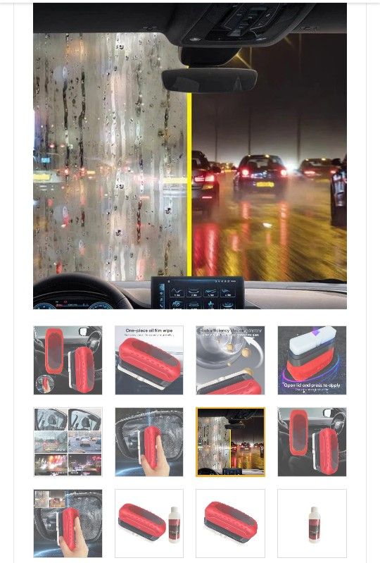 WIPER FOR CLEARER WINDSHIELD