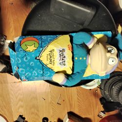1997 NOS Slumber Part Tommy Pickles Doll Still In The Package!!! 