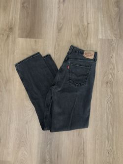 Levi’s Low Pro Straight Black Jeans