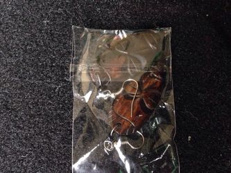 African Wooden Earrings