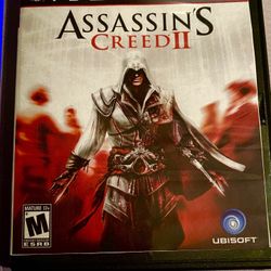 Assassins Creed 2 PS3 Game And Case