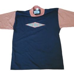 Vintage Levi Dockers Short Sleeve Mock Neck Tee