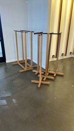 Set Of Clothing Racks