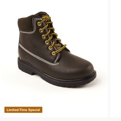 13M Little- Big Boys Thinsulate Waterproof Comfort Work boot