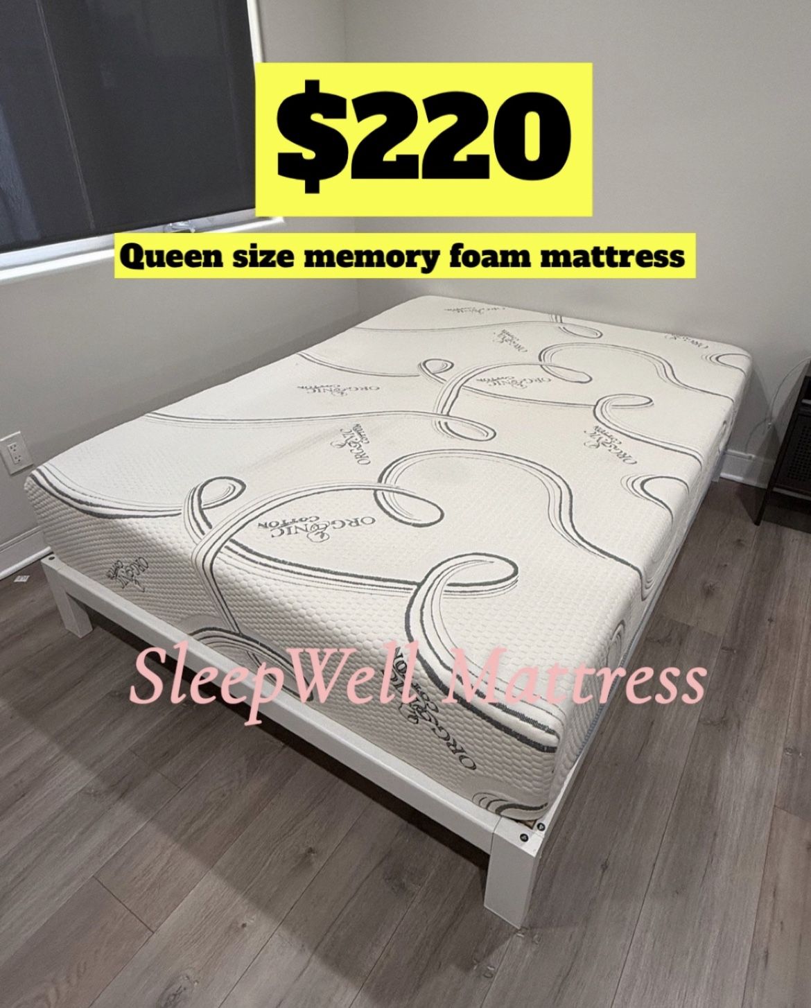 Queen Size Memory Foam Mattress