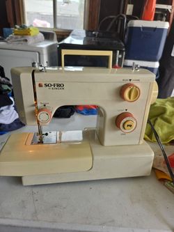 Vintage So-Fro by Singer Sewing Machine- Buy as is