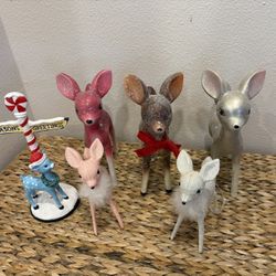 Reindeer statue lot - Holiday Home Decor - Simi Valley
