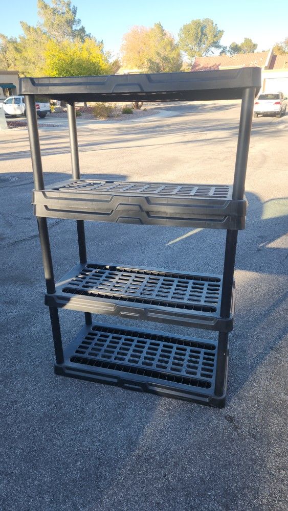 4 Tier Plastic Rack
