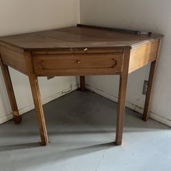 Antique Corner Table 