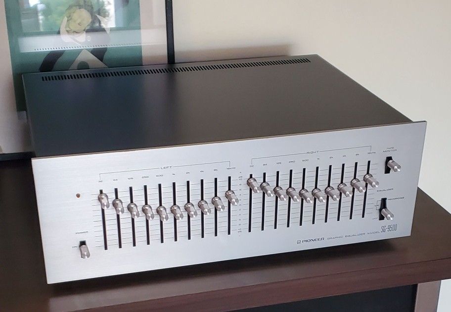 Pioneer SG-9500 Vintage 10 Band Stereo Graphic Equalizer Receiver