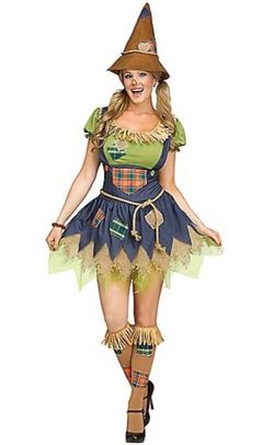 Women's Scarecrow Halloween Costume