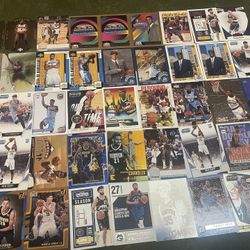 Lot of 46 NBA Denver Nuggets Basketball Cards Stars-Rookies-Inserts Past & Present 