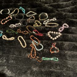 Bracelets And Necklaces Hand Made. $4 Or 3 For $10