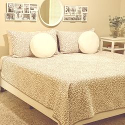 King-Size Bed Base + Mattress