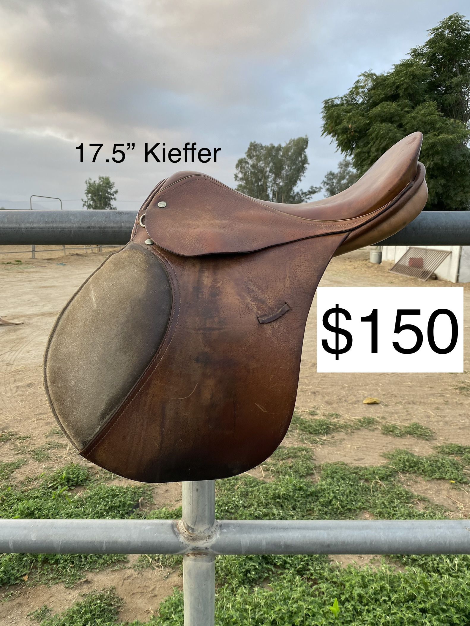 17.5" Kieffer English Saddle