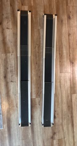 Pair of telescoping Aluminum Wheelchair Ramps