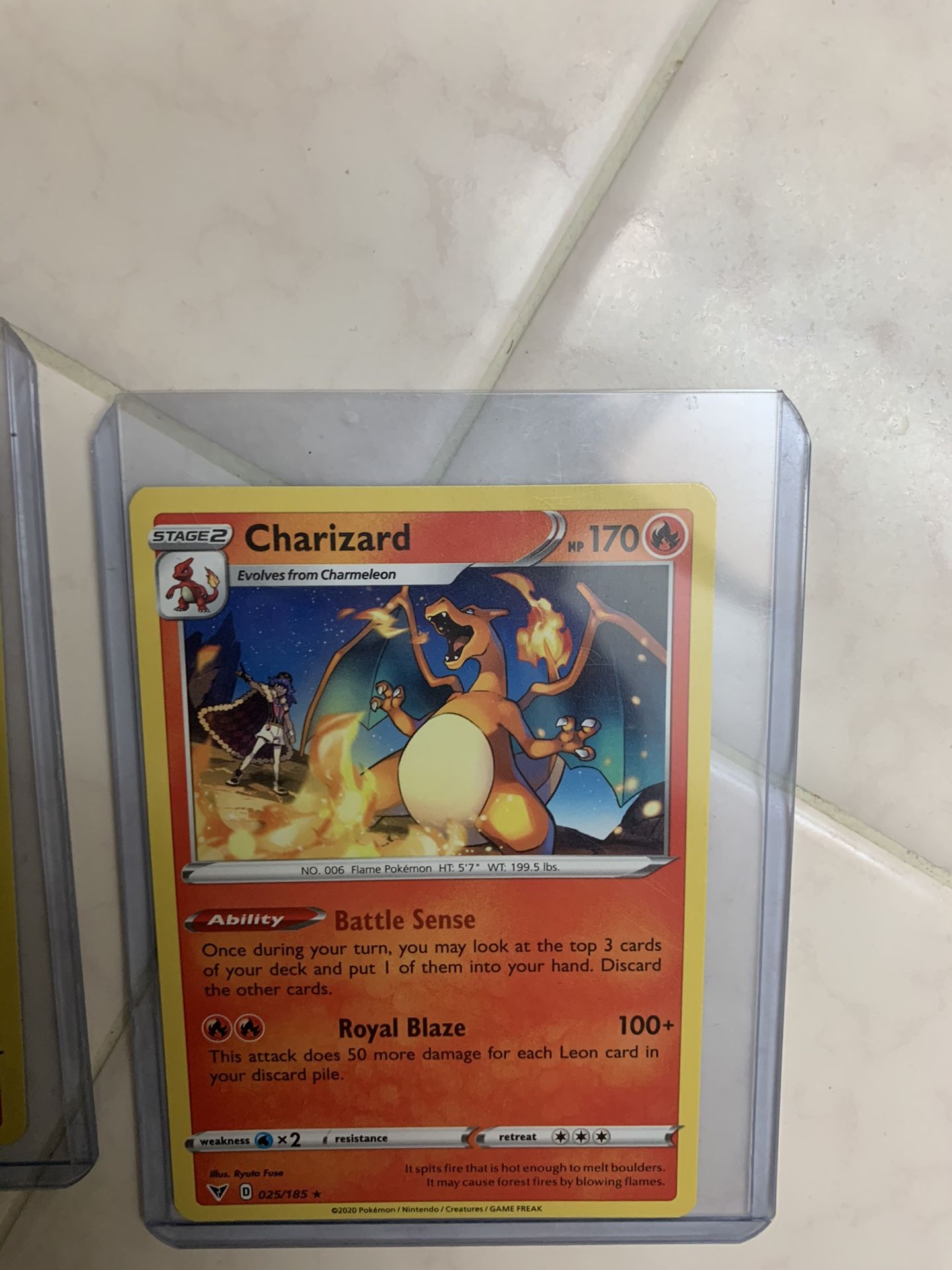 Charizard Cards Very Hard To Find !!! Both Of The For 60$!!!